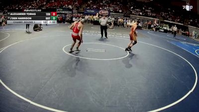 D 1 126 lbs Champ. Round 1 - Alexander Tobias, Terrebonne vs J`den Harrison, Haughton
