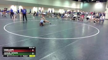 106 lbs Placement Matches (16 Team) - Gage Lohr, SD Renegades vs Samuel Aponte, Raw (Raleigh)