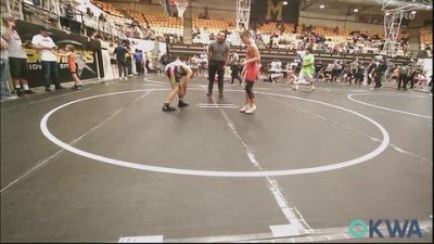 90-100 lbs Rr Rnd 2 - Harbor Lemons, Duncan Demon Wrestling vs Christian Tucker, Standfast