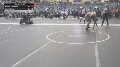 149 lbs Cons. Round 1 - Nicholas White, Northern Oklahoma College-Tonkawa vs Clay Crane, Williams Baptist