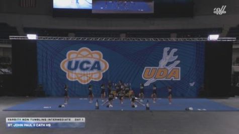 St. John Paul II Cath HS [2026 Varsity Non Tumbling Intermediate Day 1] 2026 UCA Space Center Regional