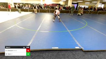 106 lbs Quarterfinal - Alexis Dobson, Brigade Wrestling Club vs William Soe, North Providence