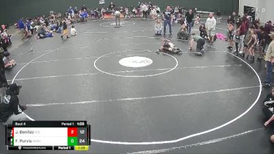 70 lbs Placement (4 Team) - Jayden Benitez, KC Elite vs Finn Purvis, Summerville