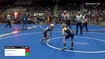 60 lbs Quarterfinal - Bode Bratsburg, Elkhorn WC vs Colter Frain, Power House WC