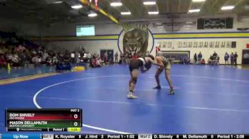160 lbs 3rd Place Match - Dom Shively, Mid-Prairie vs Mason Dellamuth, Benton Community