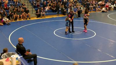 100 lbs Round 1 - Bella Buckles, Hudson / Ohio vs Ella Paris, NH