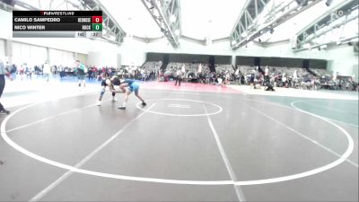 122-H2 lbs Semifinal - Camilo Sampedro, RedNose Wrestling School vs Nico Winter, Rocky Point