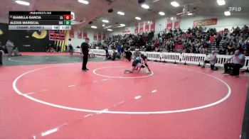 135 lbs Champ. Round 2 - Isabella Garcia, Santa Ana vs Alexis Mariscal, Sheldon