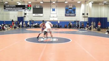 184 lbs 1st Place Match - Desmond McLaughlin, Castleton vs Jamie Evarts, Williams College