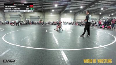83 lbs Round Of 16 - Kayden Rands, Michigan Premier Wrestling Club vs Richard Flores Jr., Mile High Wrestling Club