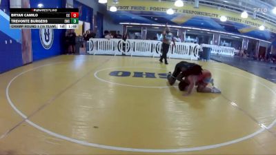 150 lbs Champ Round 1 (16 Team) - Bryan Camilo, Cypress Creek vs Trevonte Burgess, Eagles WC