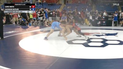 150 lbs Champ. Rd Of 128 - Luke Nieto, NY vs Jackson Butler, PA