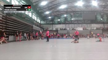 61-67 lbs Round 5 - Aubrey Schmieding, O`Fallon Little Panthers WC vs Tinliee Sullivan, Rise Wrestling Academy