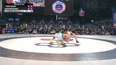 190 lbs Champ. Rd Of 32 - Gage Gross, Wisconsin vs Adam Sepulveda, New Jersey