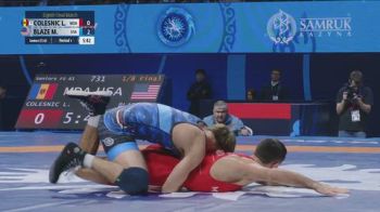 61 kg 1/8 Final - Leomid Colesnic, Moldova vs Marcus Glenn Blaze, United States