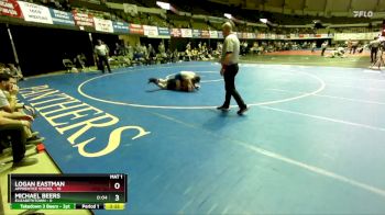 157 lbs Placement (16 Team) - Logan Eastman, Apprentice School vs Michael Beers, Elizabethtown