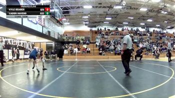 106 lbs Cons. Semi - Kyle Beaber, New Philadelphia vs Caden Havens, Hudson