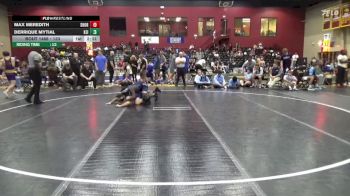 133 lbs Cons. Round 5 - Derrique Mytial, Keiser University vs Max Meredith, Shorter
