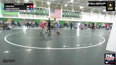 150 kg Semifinal - Noah Bull, Sanderson Wrestling Academy vs Jason Worthley, Sanderson Wrestling Academy