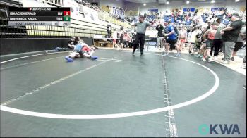92 lbs Consi Of 8 #2 - Isaac Emerald, Raw Wrestling Club vs Maverick Knox, Team Guthrie Wrestling