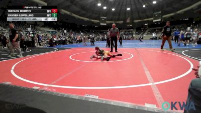 70 lbs Final - Waylon Murphy, Salina Wrestling Club vs Kaysen Lewelling, Keystone Wrestling Club