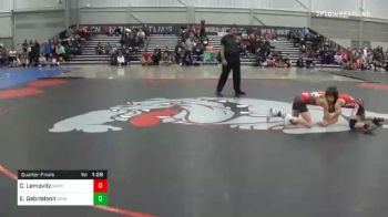 70 lbs Quarterfinal - Cole Lemovitz, Mayo Quanchi Judo And Wrestling Club vs Eli Gabrielson, Smwc Wolfpack