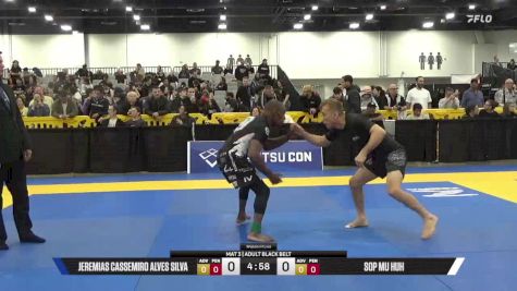 Sop Mu Huh vs Jeremias Cassemiro Alves Silva 2025 World IBJJF Jiu-Jitsu No-Gi Championship