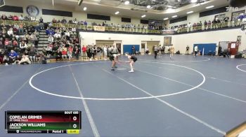 106 lbs Cons. Round 5 - Jackson Williams, Freedom vs Copelan Grimes, St. Croix Falls