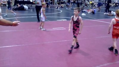 45 lbs Cons. Semi - Chandler Pounds, SLATE WRESTLING ACADEMY vs Jenson Briscoe, Morris Wrestling Club