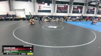157 lbs 3rd Place Match - Zachary King, Ranger 47 Wrestling Club vs Everett Nichols, MGT Wrestling