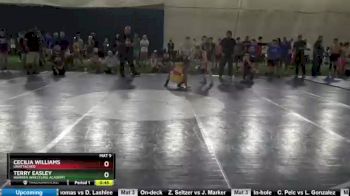 116 lbs Cons. Round 1 - Terry Easley, Warren Wrestling Academy vs Cecilia Williams, Unattached