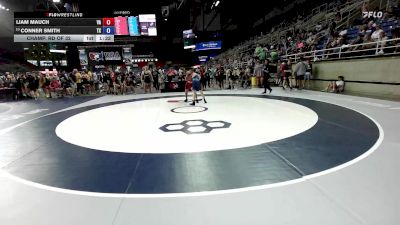 100 lbs Champ. Rd Of 32 - Liam Mauch, VA vs Conner Smith, TX