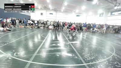 155 lbs Semifinal - Marshall Laishley, OH vs Anthony Orlandini, PA
