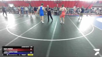 285 lbs Quarterfinal - Koy Hopke, Pinnacle Wrestling Club vs Jack Tarnutzer, Wisconsin