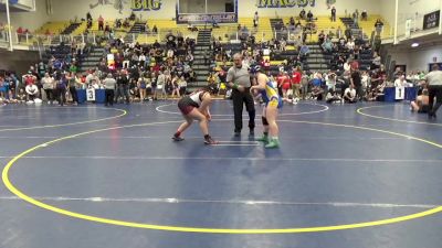 190 lbs Semifinal - Kami Anthony, Steubenville-OH vs Natalie Rush, Canon-McMillan