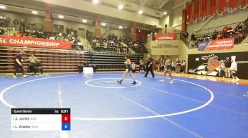 130 lbs Consolation - Janiah Jones, Missouri Baptist vs Lillian Avalos, Vanguard (Calif.)