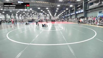 107 lbs Round Of 64 - Gabriella Conte, NJ vs AnaLeigh Tierney, KY