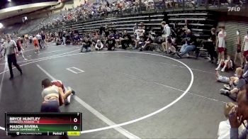 85 lbs Round 5 (6 Team) - Bryce Huntley, Minnesota Maroon vs Mason Rivera, Kansas Copperhead