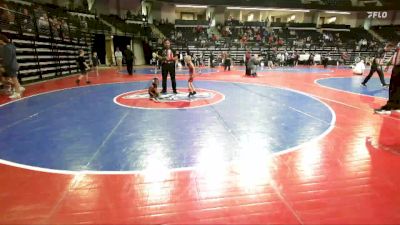 40 lbs Final - Colten Strickland, Backyard Brawlers Wrestling Club vs Lagreg Burns, Ringgold Wrestling