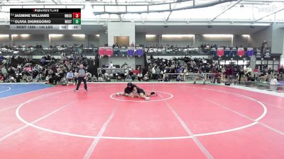 145 lbs Consi Of 8 #2 - Jasmine Williams, Windsor vs Olivia DiGregorio, Woodstock Academy