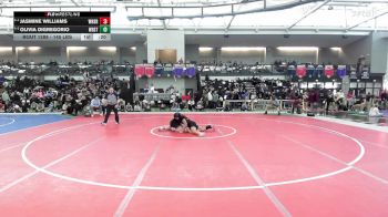145 lbs Consi Of 8 #2 - Jasmine Williams, Windsor vs Olivia DiGregorio, Woodstock Academy