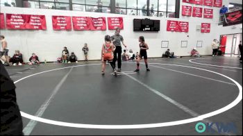 67 lbs Quarterfinal - Zayley Martinez, Tuttle Wrestling vs Aurora Velazquez, Lexington Wrestling Club