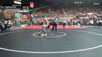 150 lbs Cons. Round 1 - Preston Hittle, Ulysses vs Brennen Westervelt, Coffeyville-Field Kindley Hs