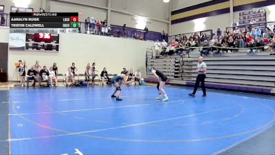 115 lbs Quarterfinals (8 Team) - Tristin Caldwell, Oglethorpe County vs Aaralyn Ruise, Long County