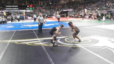 Champ. Round 1 - Easton Garrah, Papillion-LaVista South vs Caeser Brown, Millard South