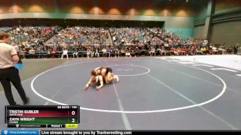 144 lbs Cons. Round 3 - Zayn Wright, Lassen vs Tristin Gubler, White Pine