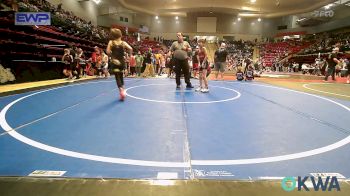 67 lbs Quarterfinal - Dallas Williams, Barnsdall Youth Wrestling vs Cooper Ross, Tonkawa Takedown Club