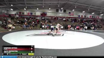 133 lbs Cons. Round 3 - Nate Knowlton, Mercyhurst vs Stephen Spitko, Coker