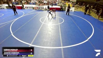 94 lbs 3rd Place Match - Gianna Reyes, California vs Jayleen Quenga, Bloodline Wrestling