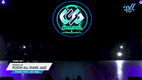 Studio 22 - Youth All Stars Jazz [2024 Youth - Jazz - Small Day 1] 2024 ASC Clash of the Titans Schaumburg & CSG Dance Grand Nationals
